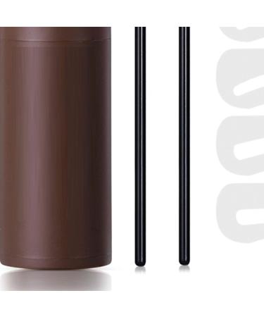 Verdant Touch Eyebrow Stamp Shaping Kit - 10 Stencils & 2 Brushes - Waterproof & Sweatproof - Long Lasting Eyebrow Makeup Powder - Dark Brown - Buy Online on GoSupps.com