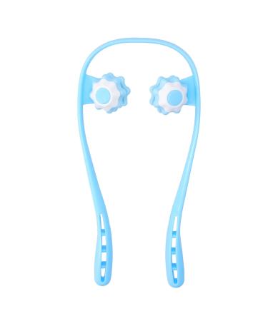 Fybida Manual roller neck massage device SCHROME ROLLER U-shaped roller massage device Neck massage device for relieving cervical pain