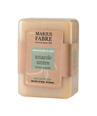 Marius Fabre Bitter Almond Shea Butter Bar Soap 150g 5.3oz