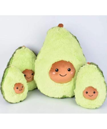 RAINBEAN Avocado Plush Toy Mini Cute Pillow 15.74 Inches - Soft Fruit Stuffed Cushion Doll for Bedroom Decor - Perfect Gift for Kids, Friends, Boys, Girls - Christmas/Birthday/Valentine - Buy Online on GoSupps.com