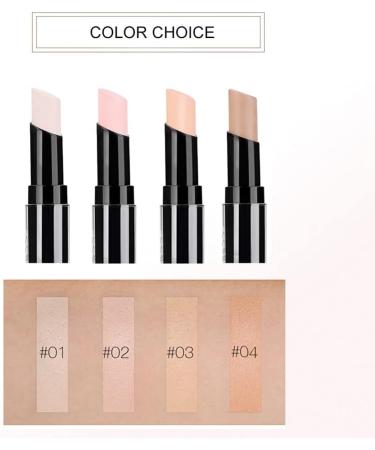 Allbesta Face Pro Concealer Cream Stick Makeup Contouring Invisible Oil Control (3#) - Buy Online on GoSupps.com