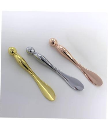 FRCOLOR 3pi ces Masque Pour Yeux Et Spatule De Beaut Outil De Massage Contour Des Yeux Accessoire Cosm tique Pratique Pour Ladies Et Filles mediumx3pcs Argentx3pcs - Buy Online on GoSupps.com