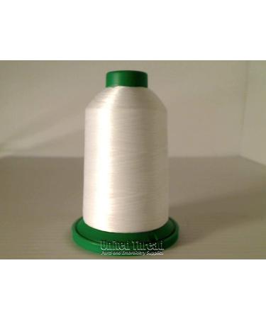 Isacord Embroidery Thread, White Thread 5000M color 0015 Original version