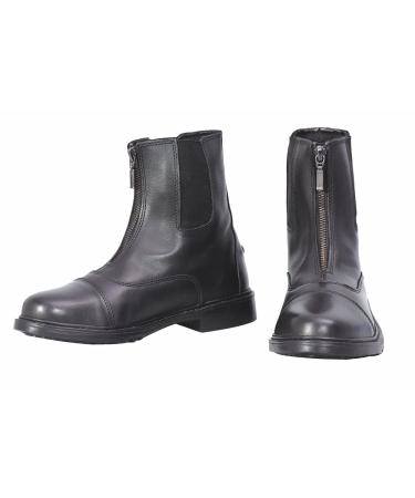 TuffRider Perfect Front Zip Paddock Boot | Ladies Black 10