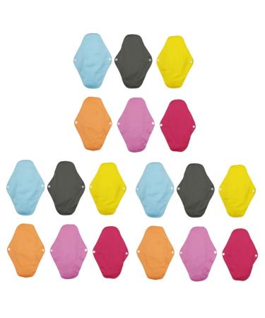 minkissy 18 pieces dry sanitary pads washable sanitary pads breathable Miss