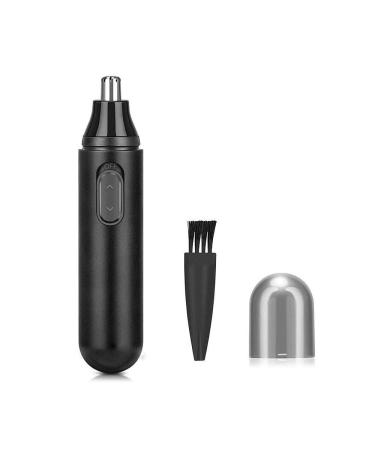 SFQEVHRZ Nose Hair Trimmer NProfessional Painless Ear Nose Hair Trimmer for Men and Women Nose Hair Trimmer Double Edge Blades for Easy Cleaning Eyebrow and Facial Hair Trimmer One Color