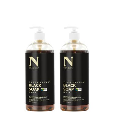 Dr. Natural Pure Black Liquid Soap 2-pack (Black 64oz)