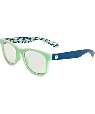 STAR WARS Baby Yoda Light Blocking Glasses for Kids | Computer Gaming Eyewear (Ages 2-10) with Protective Case - Small Green/Blue - Buy Online on GoSupps.com