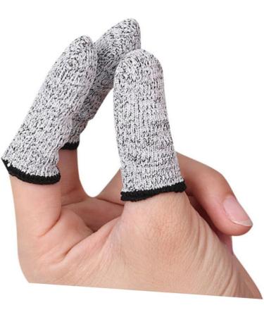 Cut Resistant Gloves with Thumb Protector - 8 Pairs Carving Finger Guards for Safe DIY & Crafting - Buy Online on GoSupps.com