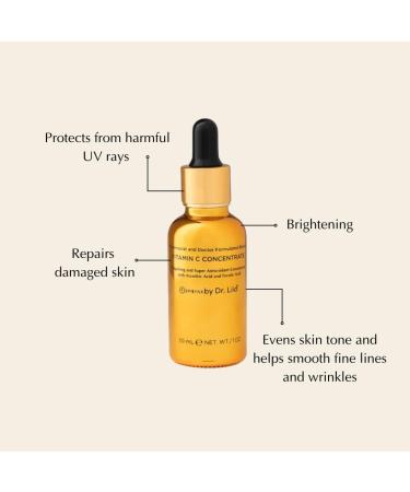Shop Vegan Antioxidant Rejuvenating Face Serum - Vitamin C | Repair Damaged Skin Barrier - Gluten Free & Sensitive Skin - EpiLynx by Dr. Liia - Buy Online on GoSupps.com