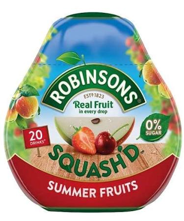 Buy Robinsons Squash'd - 3 Flavors 6 Bottles (Summer Fruits Orange Apple & Blackcurrant) - No Added Sugar Real Fruit Flavor - International Shipping Available - Buy Online on GoSupps.com