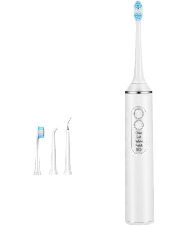 NENZHE Wholesale 3-in-1 Sonic Electric Toothbrush Set - Rechargeable Adult Tooth Flusher for Couples & Students (White) - Buy Internationally - Buy Online on GoSupps.com