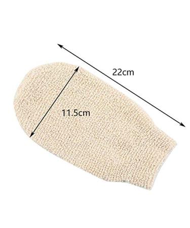 Betterjonny Bamboo Fiber Peeling Gloves - 2 Pack Exfoliating Shower Gloves for Body Scrubbing & Cleaning - Buy Online on GoSupps.com