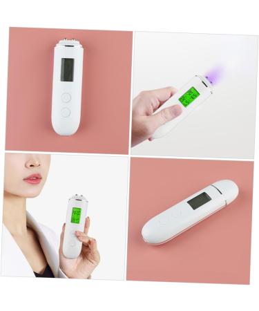 FOMIYES Skin Tester Water Oil Monitor Skin Hydration Sensor Skin Analyzer Digital Plastic Shell White - Buy Online on GoSupps.com