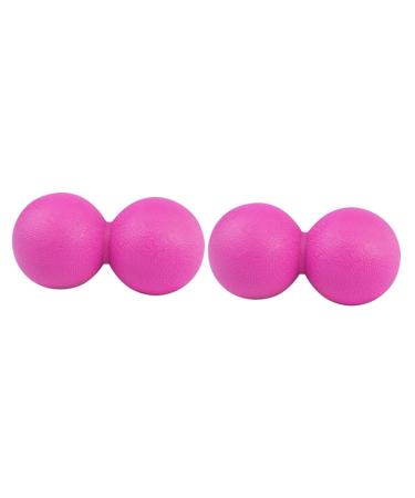 Magiclulu 2st massage roll Massage ball for the body foot massage device double lacrosse balls yoga ball massage ball gym yoga bag double ball peanut ball scroll wheel