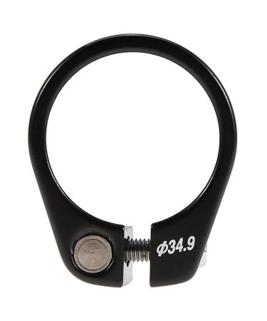 Bike Quick Release Seat Post Clamp Aluminium Alloy Clamp Fit for 30.4/30.8/31.6mm (Color : Black)