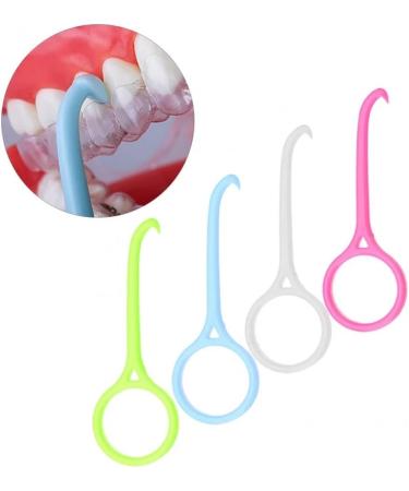 10pcs Aligner Remove Tool Invisible Removable Braces Retainer Aligner Braces Tooth Hook (Random Color) - Buy Online on GoSupps.com