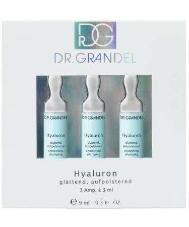 Dr. Grandel Hyaluron *** plumping active ingredient ampoule *** 3x3 ml smoothing and plumping