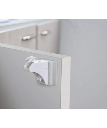 Norjews Baby Safety Magnetic Cabinet Lock - 10 Locks & 2 Keys Invisible Childproofing for Cabinets and Drawers No Drilling Required - Buy Online on GoSupps.com