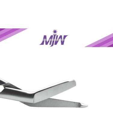 MJW Stainless Steel Lister Bandage Scissor 5.5 with Tensionrite Clip - Medical Grade - Buy Online on GoSupps.com