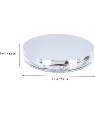 Balacoo Plastic Makeup Case 2pcs Boxes Powder Box Makeup Containers Bulk Makeup Portable Powder Case Bracket Miss Filling - Buy Online on GoSupps.com