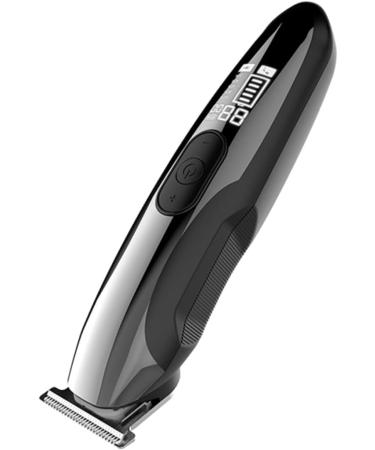 POPETPOP Professional Electric Hair Clippers for Men - LCD Display Beard Trimmer & Hair Cutting Tools | Solid Wood Design - Buy Online on GoSupps.com
