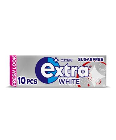 2 Full Packs of WRIGLEY'S EXTRA Chewing Gum (60 Single Packs) WhitE