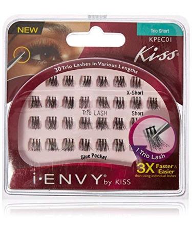 Kiss Envy Trio Short 30 Lashes