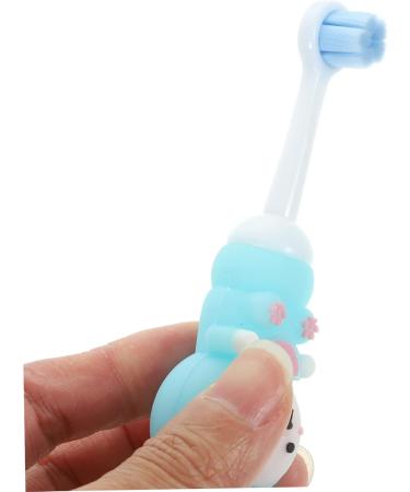 Marmerdo 2-Pack Children's Toothbrushes - Soft Bristle Toddler & Kids Toothbrush in Sky Blue - Ideal for Oral Care - Buy Online on GoSupps.com