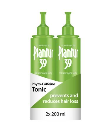 Plantur 39 Caffeine Tonic Prevents and Reduces Hair Loss 2x 200ml | Support Hair Growth and Hair Thickening | Women Hair Care Made in Germany - Buy Online on GoSupps.com