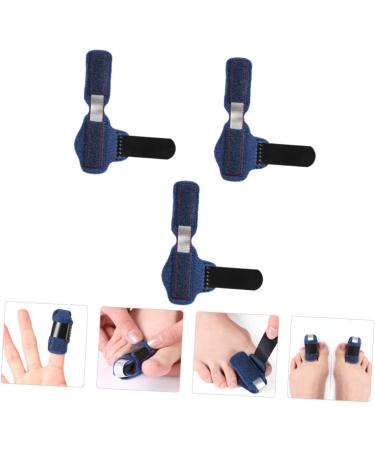 3pcs Healeved Toe Strap Set for Finger and Toe Support - Thumb Splint, Hammer Toe Splint, Trigger Finger Support - Straighteners and Sprain Strap Included - Buy Online on GoSupps.com