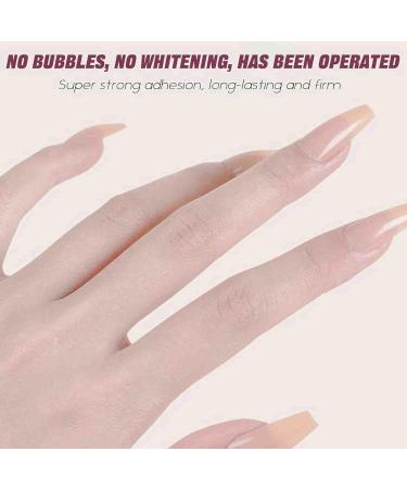 LvCCLp Upgrade Lazyfun Solid Nail Glue Solid Glue Gel for Nails Solid Patch Glue Nail Adhesive Quick Drying for Women Super Strong Nail Glue Long Lasting Nail Art Salon 2pcs - Buy Online on GoSupps.com