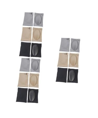 FOMIYES 9 Pairs Arch Correction Socks Insole for Supporting Foot Arch Supports Insoles Cushion Pads High Arch Foot Insoles Supporting Insole Arch of Foot Nylon Men and Women Corrective Pad
