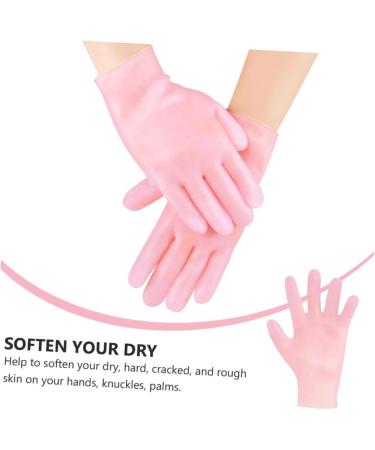 POPETPOP 1 Pair Beauty Protective Glove Dry Rough Hand Sun Protection Gloves for Women Tropical Headdress No Crease Hairpin Black Pink Moisturizing Sebs Dry Skin Women's - Buy Online on GoSupps.com