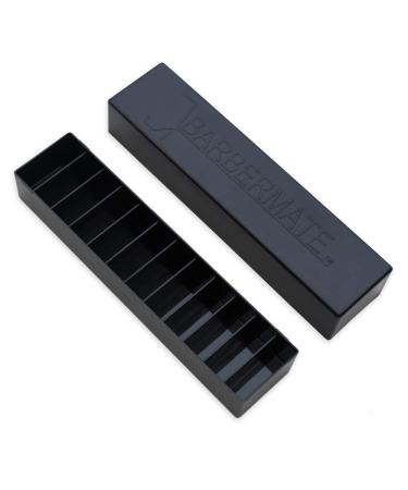 2 Pack Black BarberMate Blade Caddy with Detachable Lid - Convenient Blade Storage Solution - Buy Online on GoSupps.com