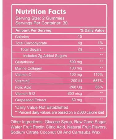 Antioxidant Glutathione Skin Whitening Anti-Aging Supplement - Buy Online on GoSupps.com