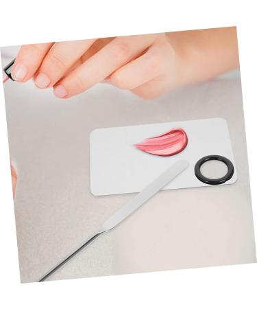 FRCOLOR 3 Sets Color Stick Palette & Mixing Tray for Watercolor Oil Painting & Cosmetics | Stainless Steel Scraper Included | 14.5x1cm | International Shipping - Buy Online on GoSupps.com