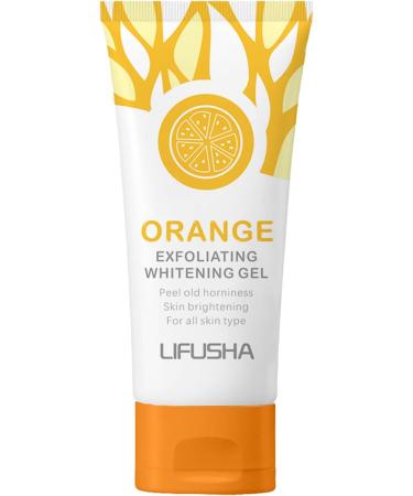 Brightening Body Scrub Orange Butt Scrub Wash - Natural and Effective Organic Resurfacing Brightening Body Scrub 50g for All Skin Types Sensitive Skin Aokley - Buy Online on GoSupps.com