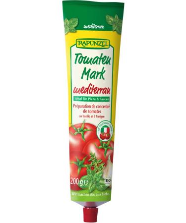 Rapunzel Rapunzel Organic Mediterranean Tomato Paste in a tube (6 x 200 g)