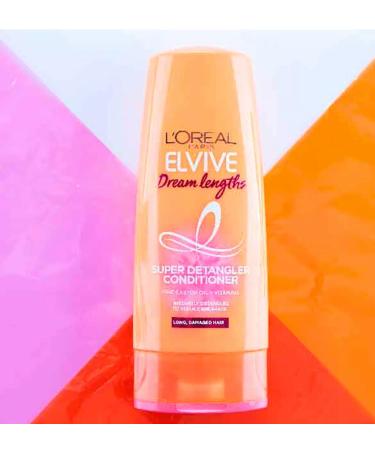 LOreal Elvive Dream Lengths Conditioner - Restoring Formula for Long  Damaged Hair with Castor Oil & Vitamins  12.6 Fl Oz - Buy Online on GoSupps.com