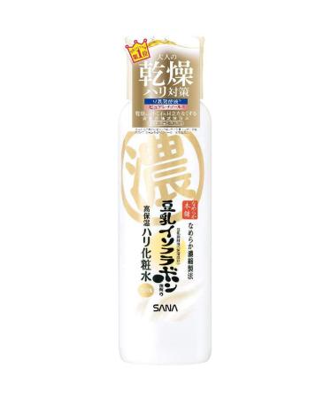 Sana Nameraka Honpo Soy Milk Isoflavone Wrinkle Skin Lotion - 200ml (Green Tea Set)