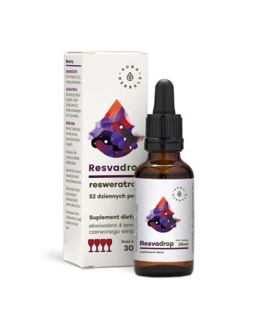 AURA HERBALS WITH Resvadrop 2.5%, 30 ml