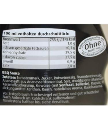  Develey Develey Set of 3 smoky and spicy BBQ sauces (3 x 250ml bottles) - Buy Online on GoSupps.com