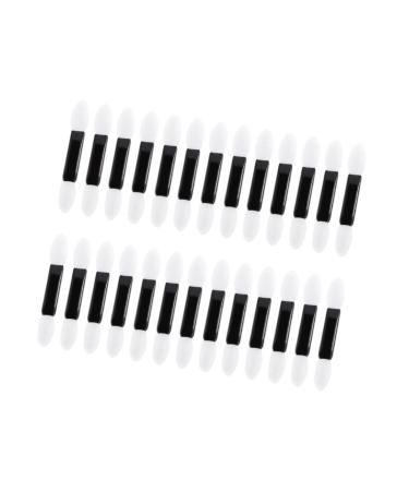 WOFASHPURET Makeup Eyeshadow 100pcs makeup sponge blending sponges for makeup women eyeshadow brush Smudge brush Oval Miss M White