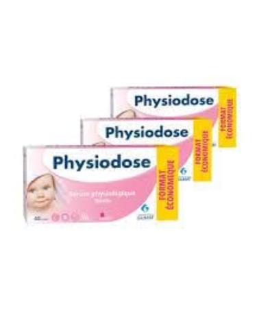 Physiodose Physiological Serum - 120 Single Doses (3 Boxes, 40 Count Each) - Buy Online on GoSupps.com