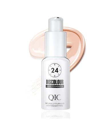 Color Changing Foundation Makeup Full Coverage Foundation All-Day Matte Moisturizing Liquid Base Makeup Concealer Foundation Brighten Skin Colour Easy to Apply Even Skin Tone
