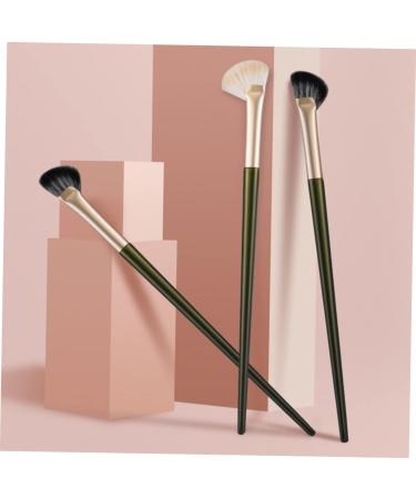 Baluue 8 Pcs Nose Shadow Brush Angled Eye Shadow Brush Eyeshadow Contour Brush Cosmetic Brush Wooden Handle - Buy Online on GoSupps.com