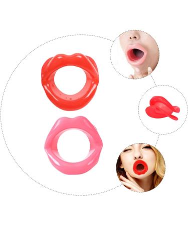 FRCOLOR Face Corrector Cheek Exerciser - Slim Lips & Anti-Wrinkle Beauty Tool | 2pcs Personal Face Trainer - Buy Online on GoSupps.com