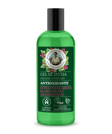 Antioxidant natural shower gel 260 ml of gel