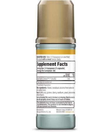 Kyolic Aged Garlic Extract Liquid - 2 Oz Vegetarian Cardiovascular Support - Buy Online on GoSupps.com